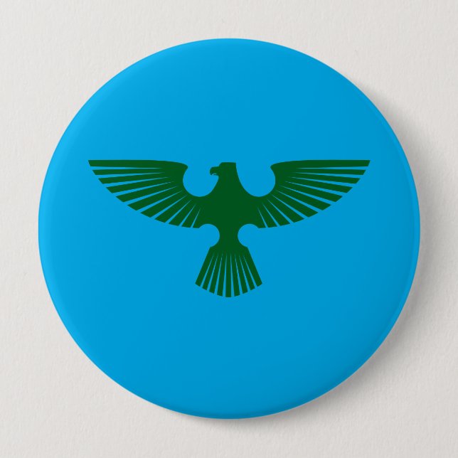 Falcon Wing Buttons – Majestic Raptor  (Front)