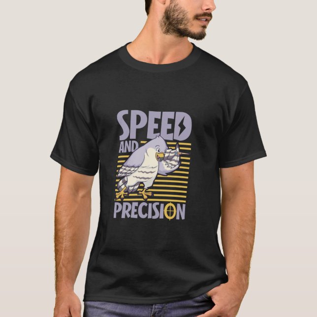 Falcon with Dart Arrow T-Shirt (Front)