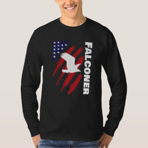 Falconer Falconry Falcon T-Shirt