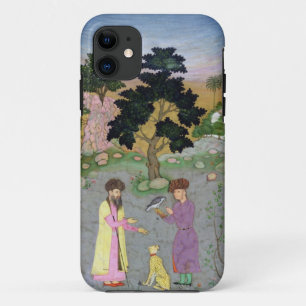 Falconer with companion and pet cheetah, from the Case-Mate iPhone case