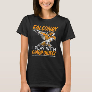 Falconry Falcon  Hunting Master Falconer 1 T-Shirt