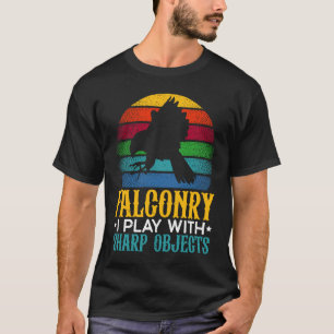 Falconry Falconing Bird  Ornithology Falcon T-Shirt