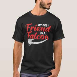 falconry hawking ornithology bird friend T-Shirt