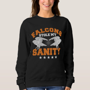 falconry hawking ornithology gamehawking bird hunt sweatshirt
