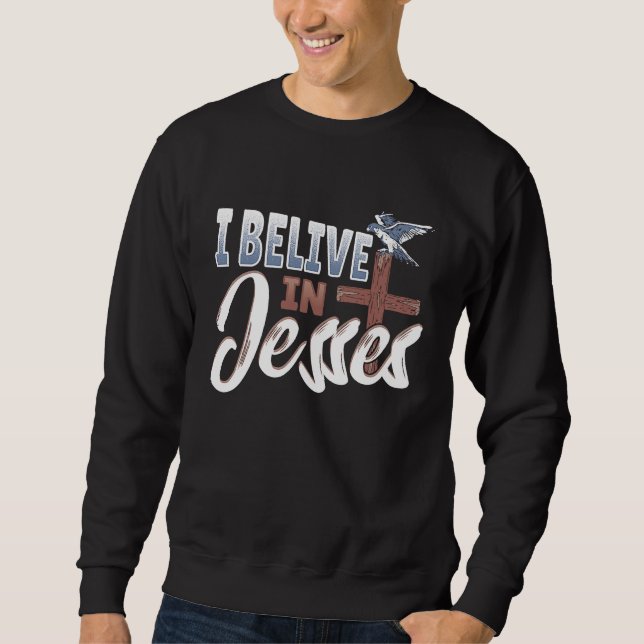 Falconry I Belive in Jesses Sweatshirt (Front)
