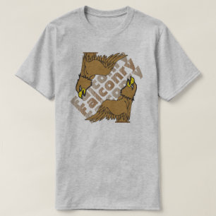 Falconry Triple Text T-Shirt
