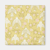 Falcons  & Roses  Pattern