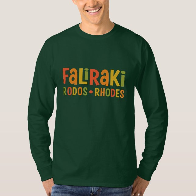 Faliraki Rhodes shirts & jackets (Front)