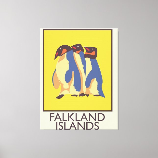 Falkland Islands Canvas Print (Front)