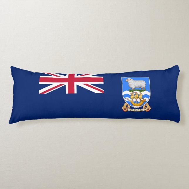 Falkland Islands Flag Body Cushion (Front)