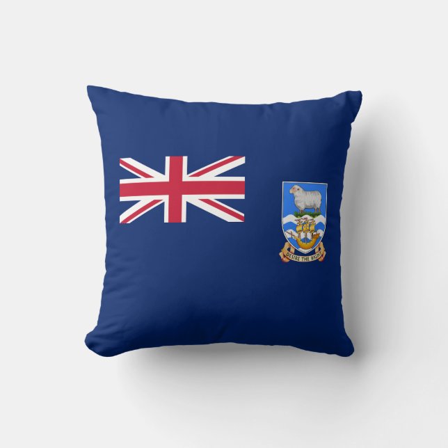 Falkland Islands Flag Cushion (Front)