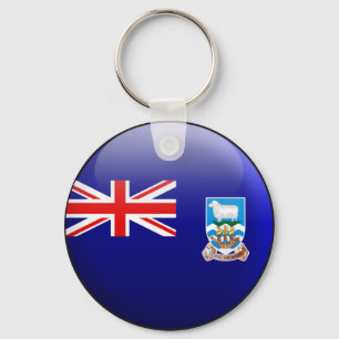 Falkland Islands Flag Key Ring