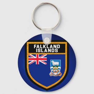 Falkland Islands Flag Key Ring