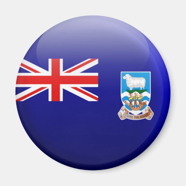 Falkland Islands Flag Magnet (Front)