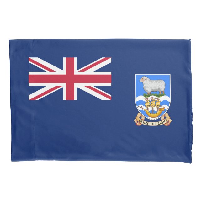 Falkland Islands Flag Pillowcase (Front)