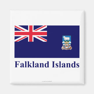 Falkland Islands Flag with Name Magnet