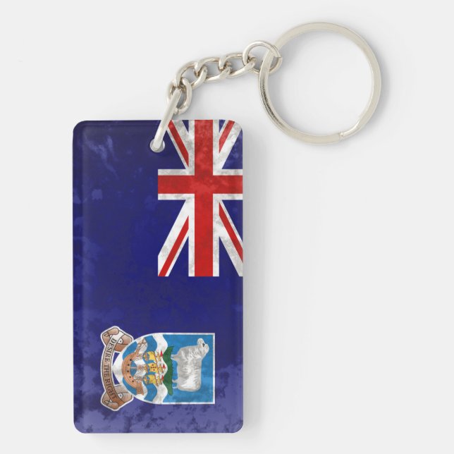 Falkland Islands Key Ring (Back)