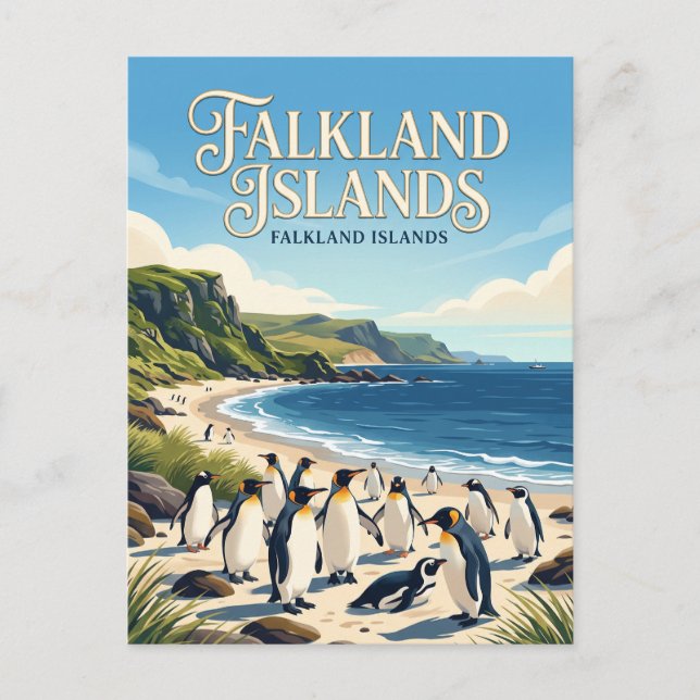 Falkland Islands Postcard (Front)