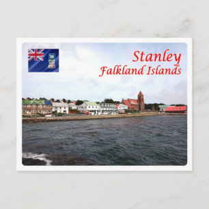 Falkland Islands - Stanley - Postcard