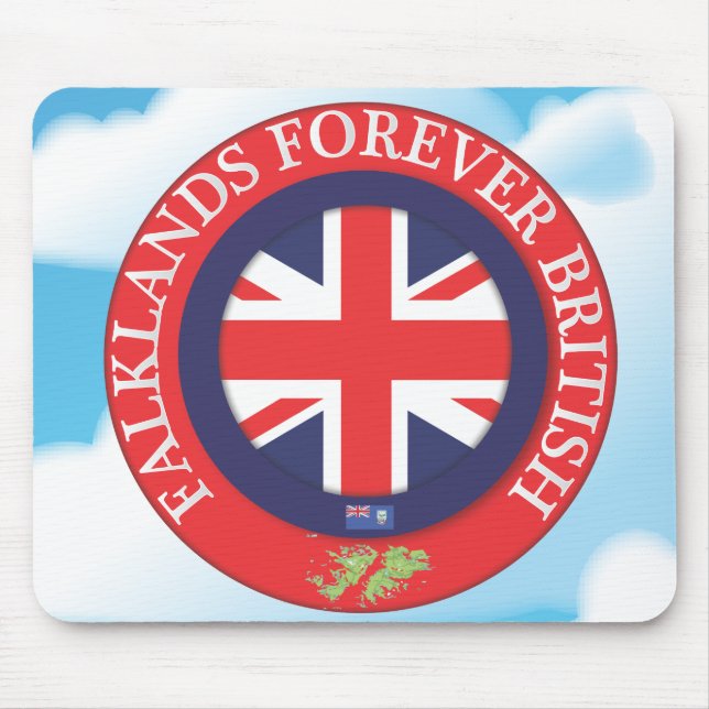 Falklands Forever British Mouse Pad (Front)