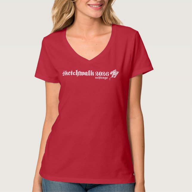Fall 2026 Usk Chicago Sketchwalk T-Shirt (Front)
