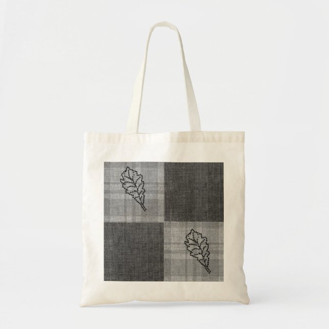 Fall 4 corners Gray Tones Tote Bag (Front)