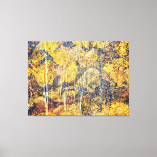 Fall Abstract Canvas Print
