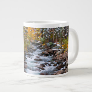 Fall along Bishop creek, California Large Coffee Mug