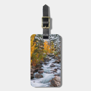 Fall along Bishop creek, California Luggage Tag