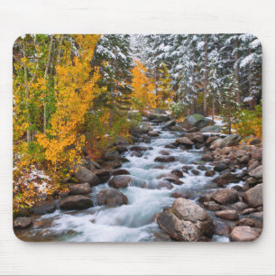 Fall along Bishop creek, California Mouse Pad