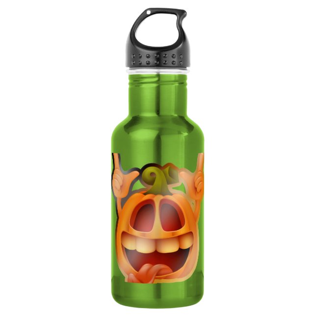 Fall and Halloween Sticker 532 Ml Water Bottle (Front)