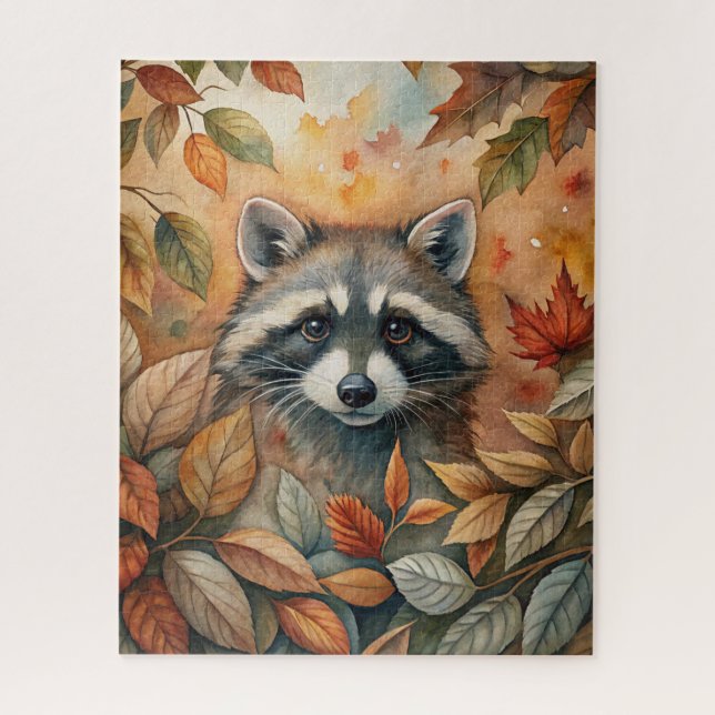 Fall Animal Puzzle (Vertical)