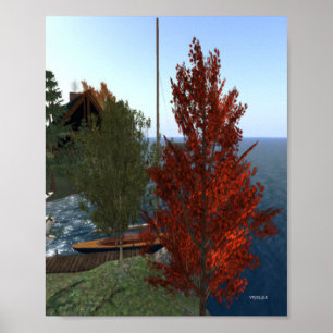 Fall at  horseshoe poster