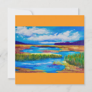 Fall at Phillips Lake Card