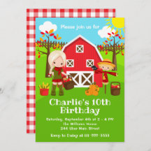 Fall Autumn Barnyard Birthday Blonde Hair Girl