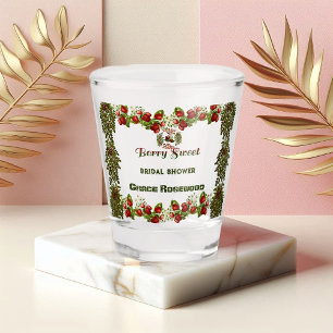 Fall Autumn Berry Sweet Bridal Shower Shot Glass