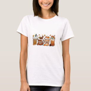Fall Autumn Coffee Pumpkin Spice T-Shirt