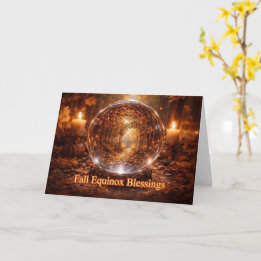 Fall Autumn Equinox Mabon Card