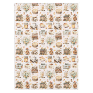 Fall Autumn Favourite Essential Aesthetic Pattern Tablecloth