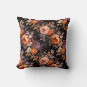 Fall Autumn Floral Cushion