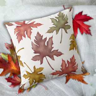 Fall Autumn Foliage  Cushion