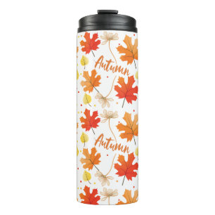 Fall Autumn Foliage Fall Leaves Thermal Tumbler
