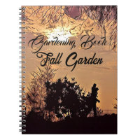 Fall Autumn GWatercolor Sunset Scenery Gardening