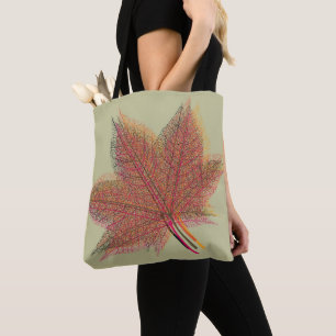 Fall Autumn Leaf Tote Bag