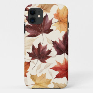 Fall Autumn Leaves Abstract Case-Mate iPhone Case