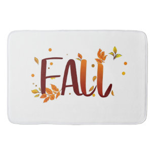 Fall/Autumn/Leaves  Bath Mat