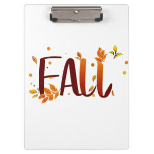 Fall/Autumn/Leaves Clipboard