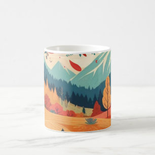 Fall/Autumn/leaves/colourful Coffee Mug
