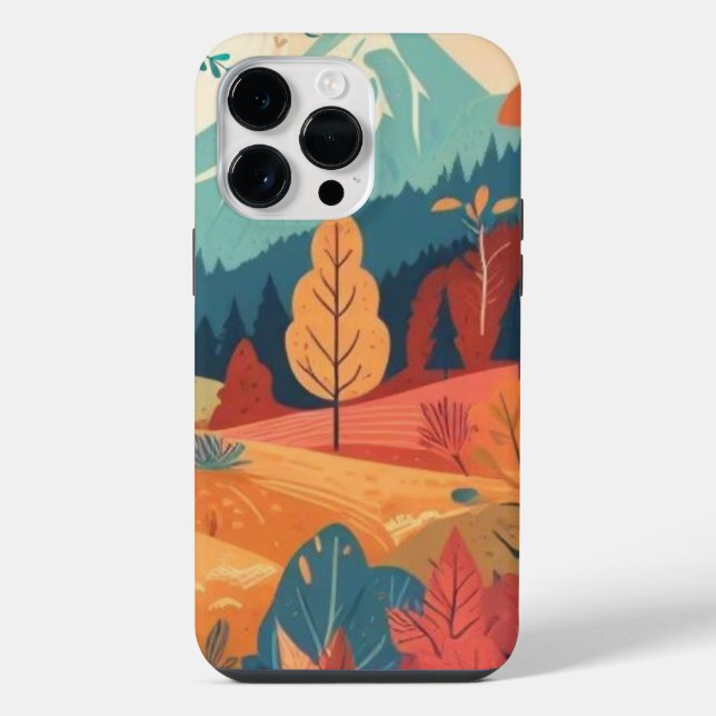 Fall/Autumn/leaves/colourful iPhone Case (Back)