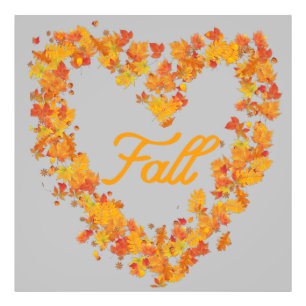 Fall Autumn Leaves Photo Print